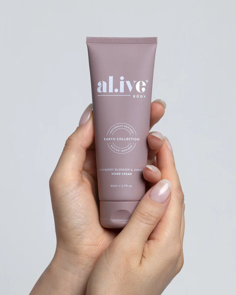 Al.ive Hand Cream - raspberry blossom & juniper