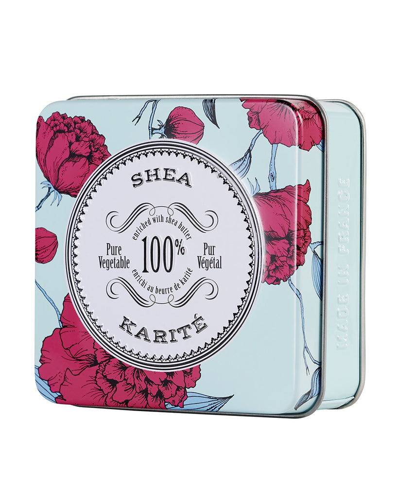 La Chatelaine – Triple Milled 100g Travel Soap in Tin – Shea