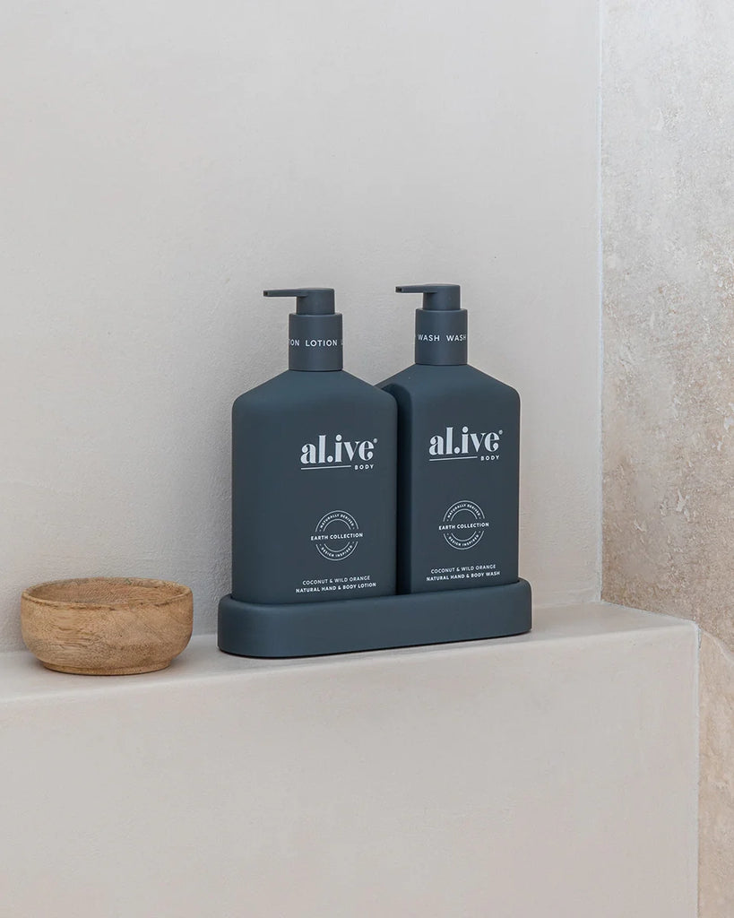 Al.ive Wash & Lotion duo - coconut & wild orange