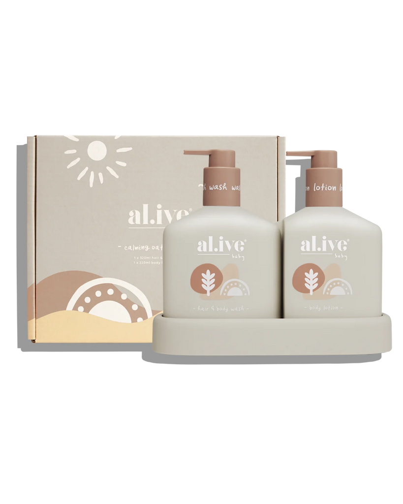 Al.ive Baby hair & body duo - calming oatmeal