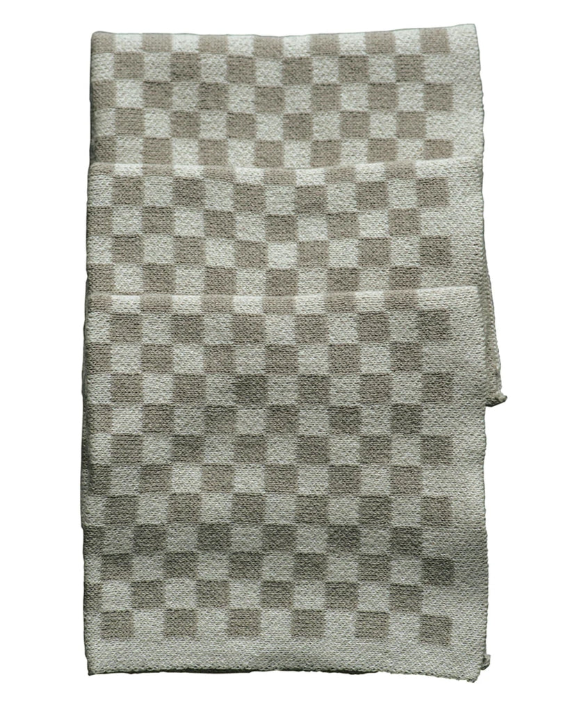 Bianca Lorenne Chekka Taupe Washcloths - set of three (Copy)