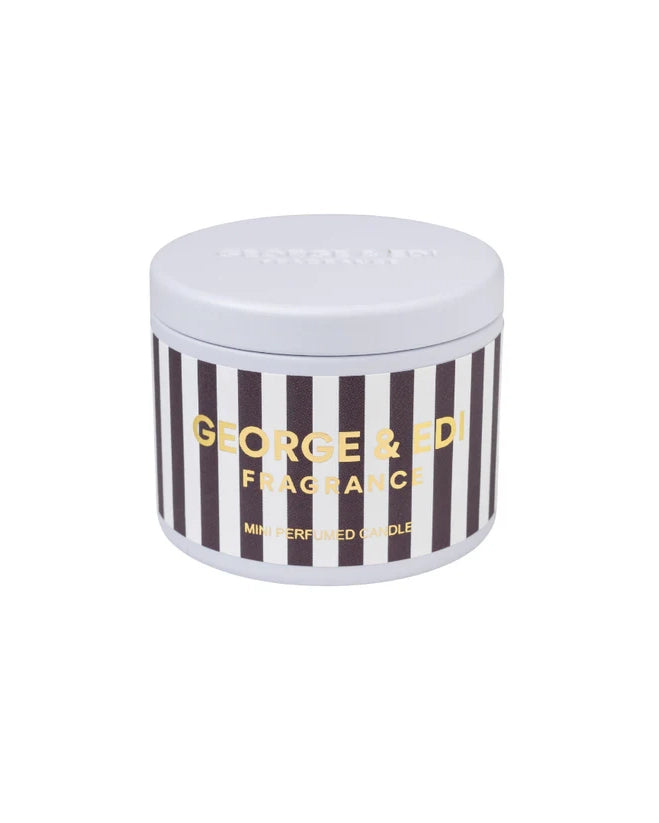 GEORGE & EDI  Mini Candle in a Tin - Ebony