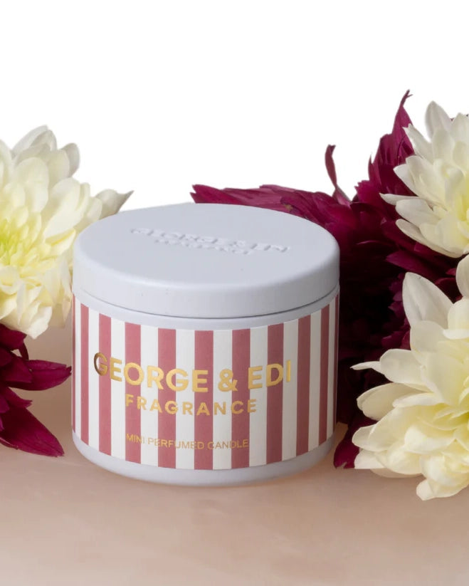 GEORGE & EDI  Mini Candle in a Tin - Peony