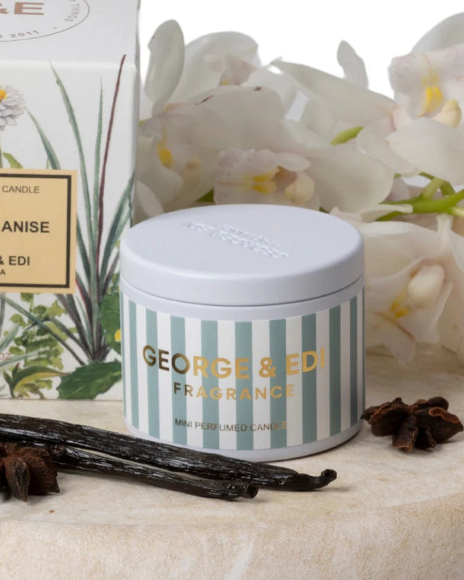 GEORGE & EDI  Mini Candle in a Tin - Vanilla & Anise