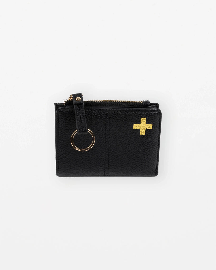 Stella & Gemma Getaway Keychain Wallet - Black