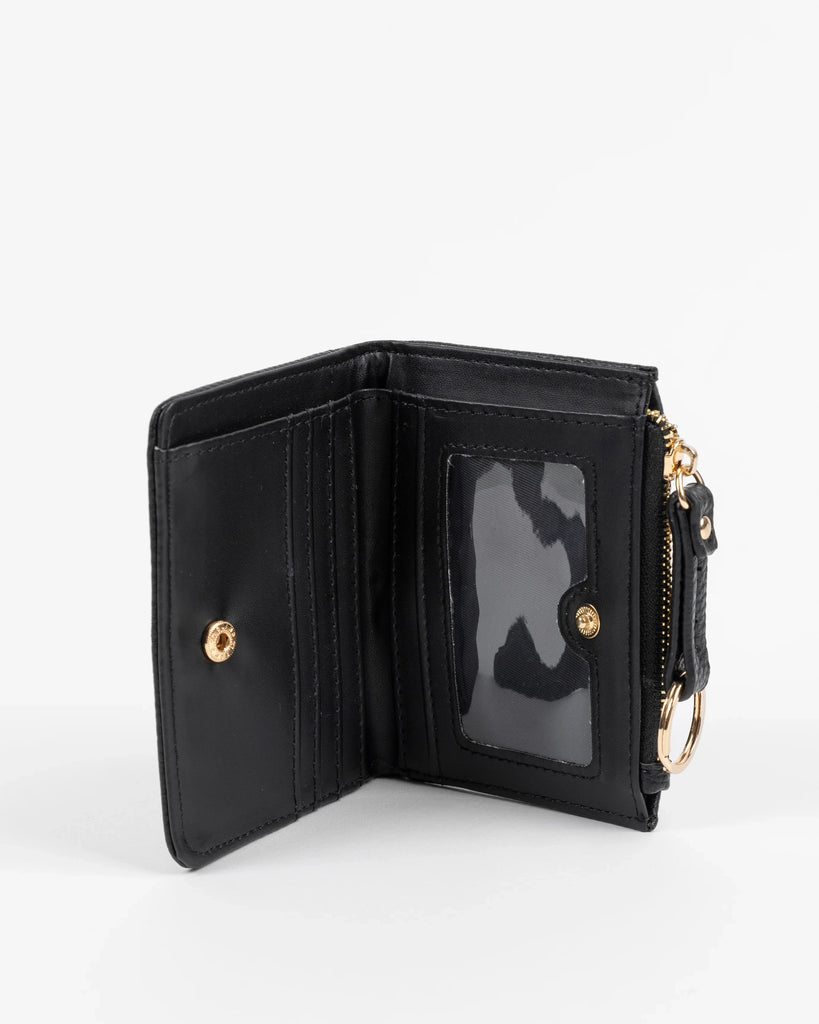 Stella & Gemma Getaway Keychain Wallet - Black