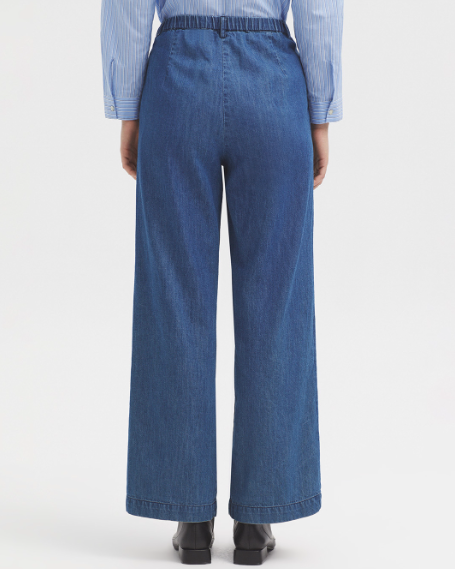 Nice Things Cotton Denim Trousers