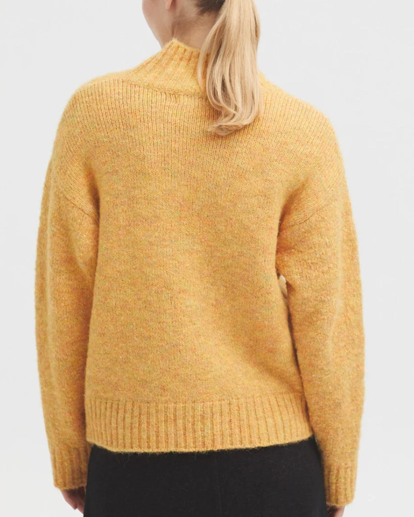 Nice Things Turtleneck Sweater - yellow