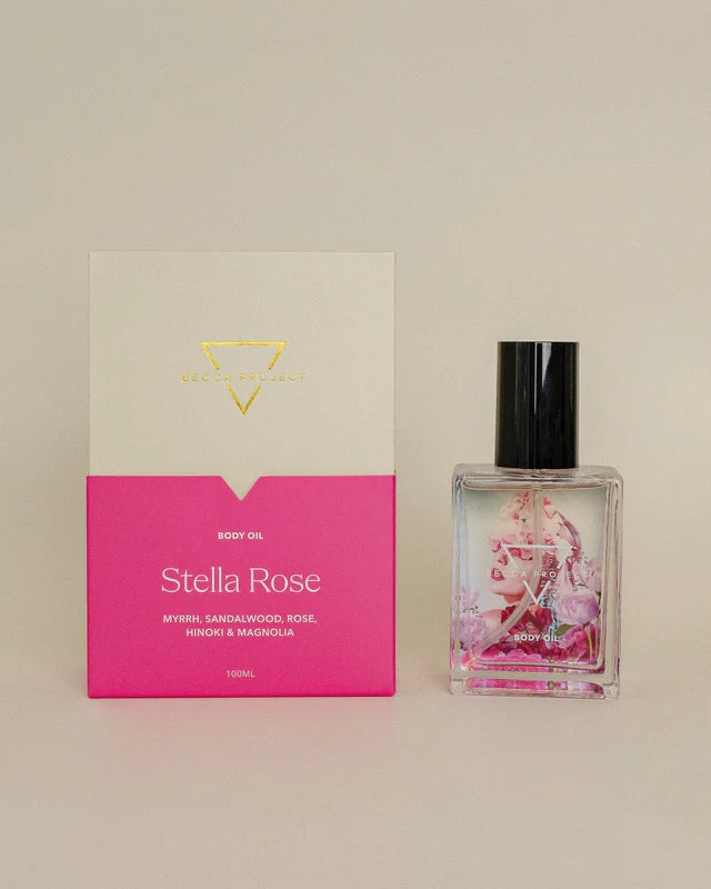 Becca Project Body Oil - Stella Rose