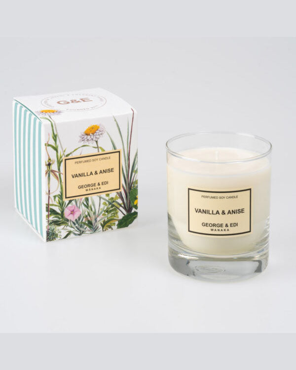 George & Edi Candle Vanilla and Anise